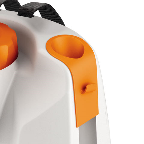 Soporte integrado para tubo de rociado